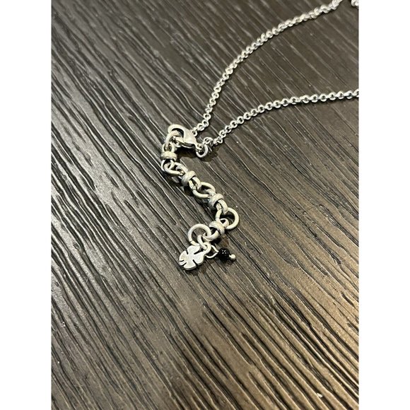 Silver Crescent Statement Necklace From Lucky Brand. Double sided! - Picture 5 of 5